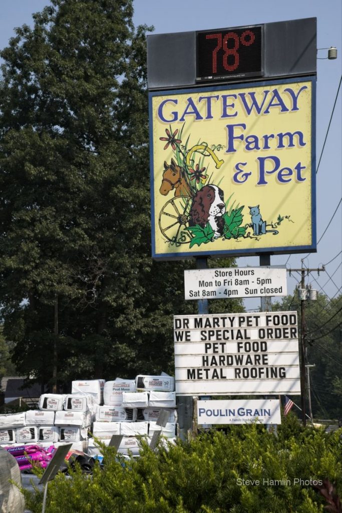 Come visit us - just look for our sign on US 20 in Huntington MA