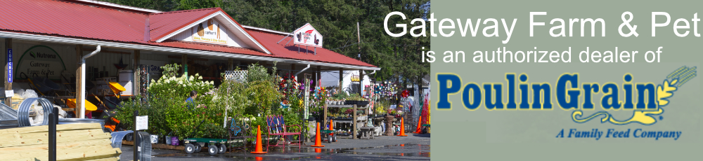 Gateway Farm & Pet is an authorized Poulin Grain dealer